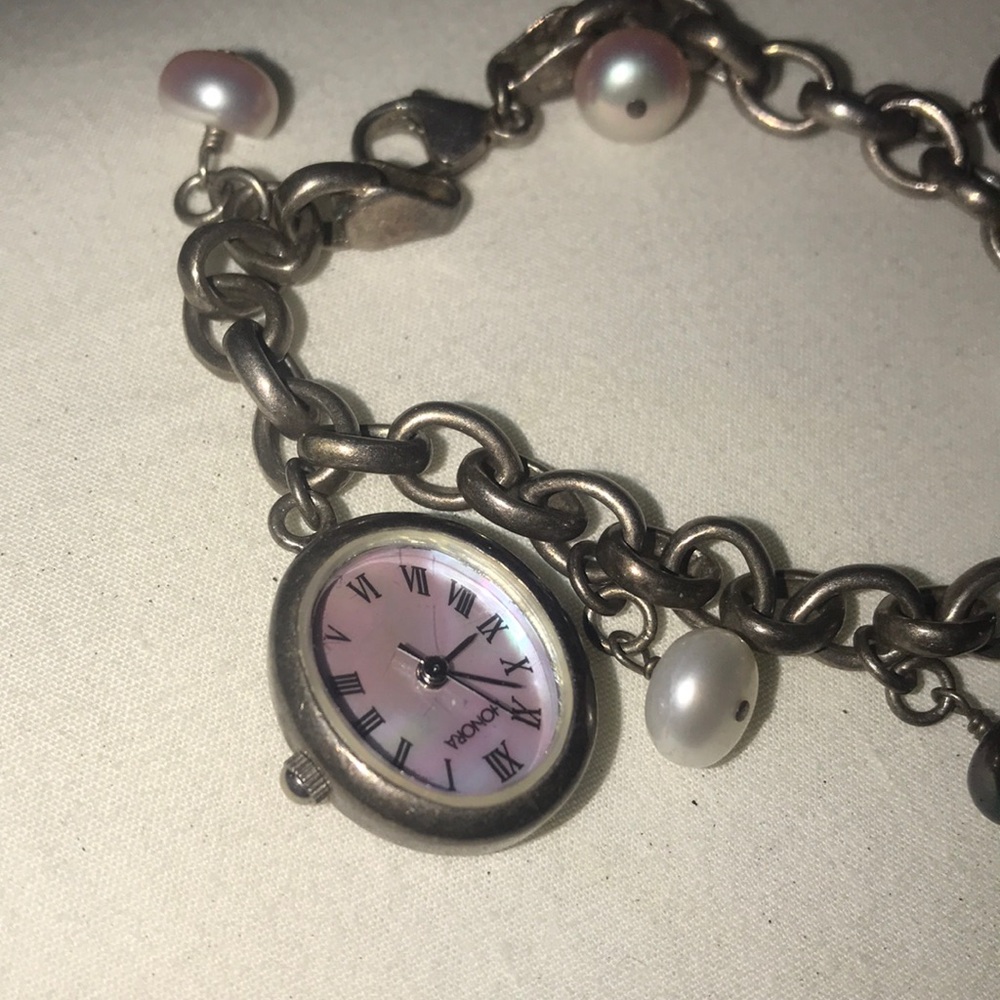 Honora Pearl Bracelet with watch - Picture 2 of 4